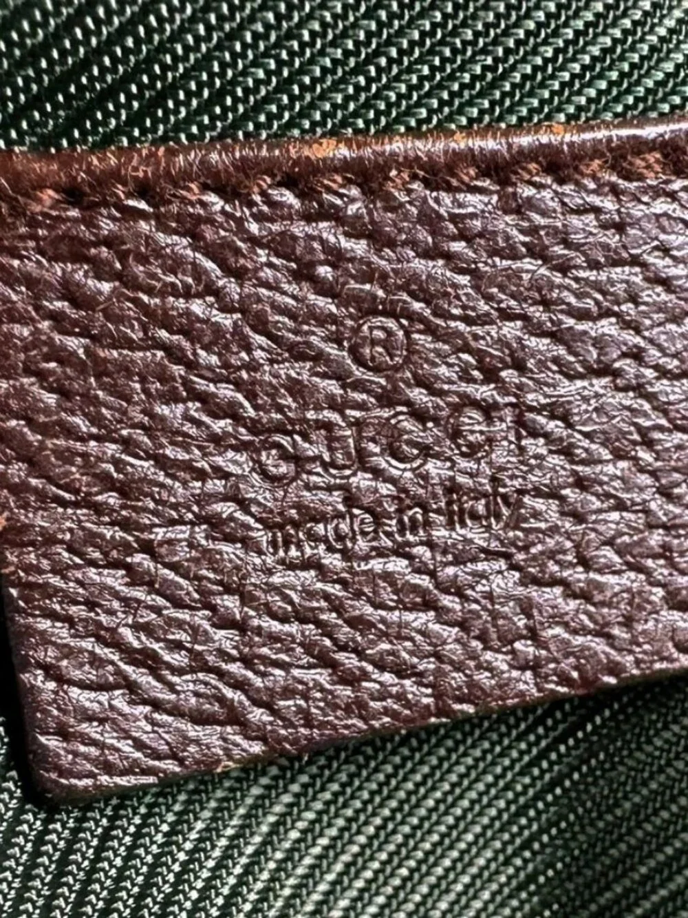 Auth GUCCI Handbag Brown GG Canvas/Leather - z9040 - Picture 12 of 12